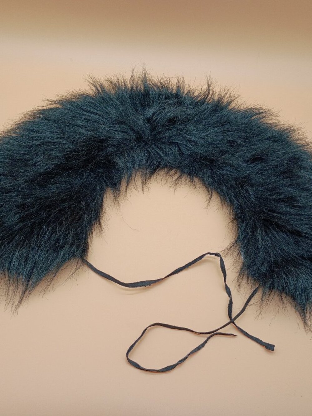 Faux Fur Tie-on Collar H&M Goth Costume Unisex 2008 Neck Warmer Scarf